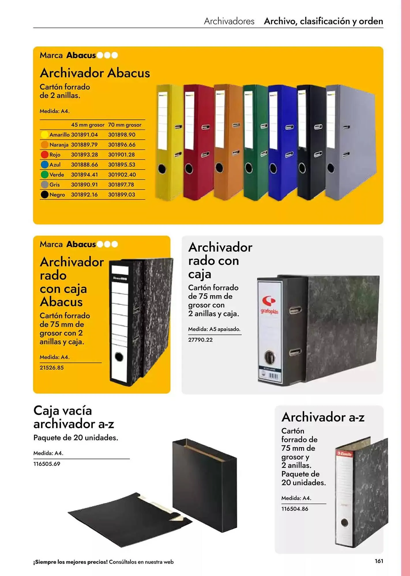 Catálogo de Folleto Abacus 6 de mayo al 31 de diciembre 2026 - Página 163