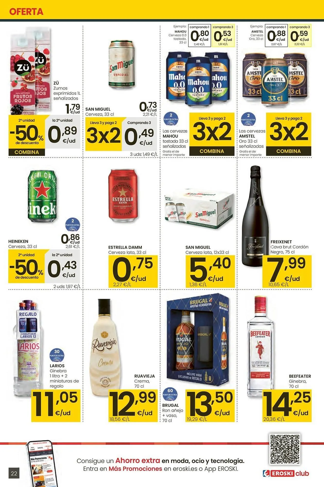 Catálogo de Folleto Eroski 30 de octubre al 11 de noviembre 2025 - Página 22