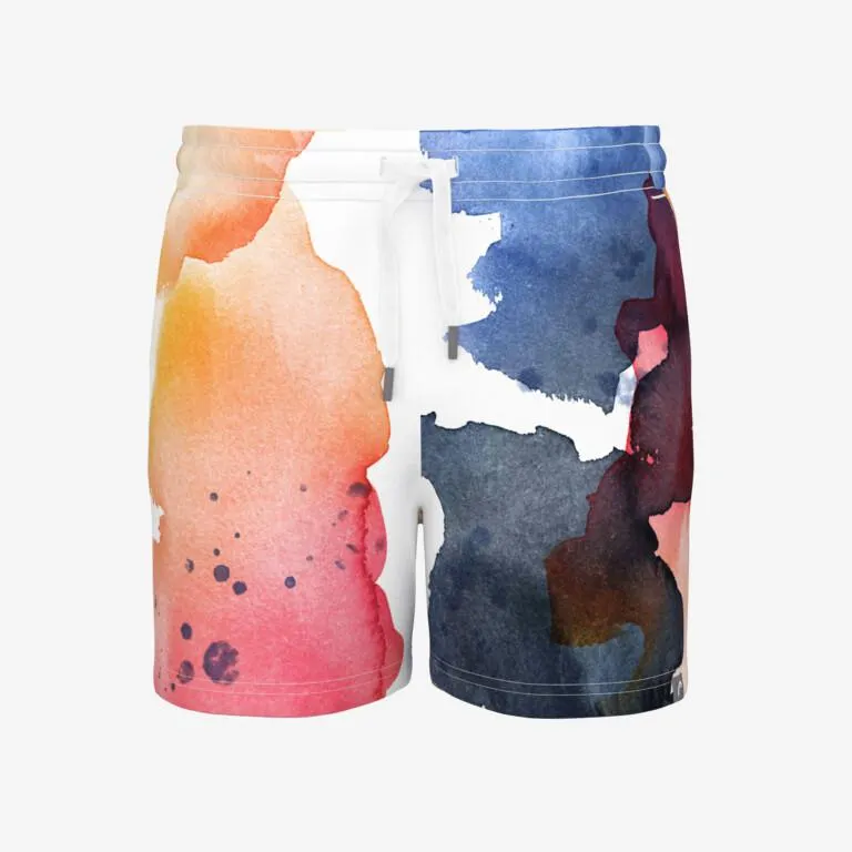 MOTION Watercolor Sweat Shorts Unisex
