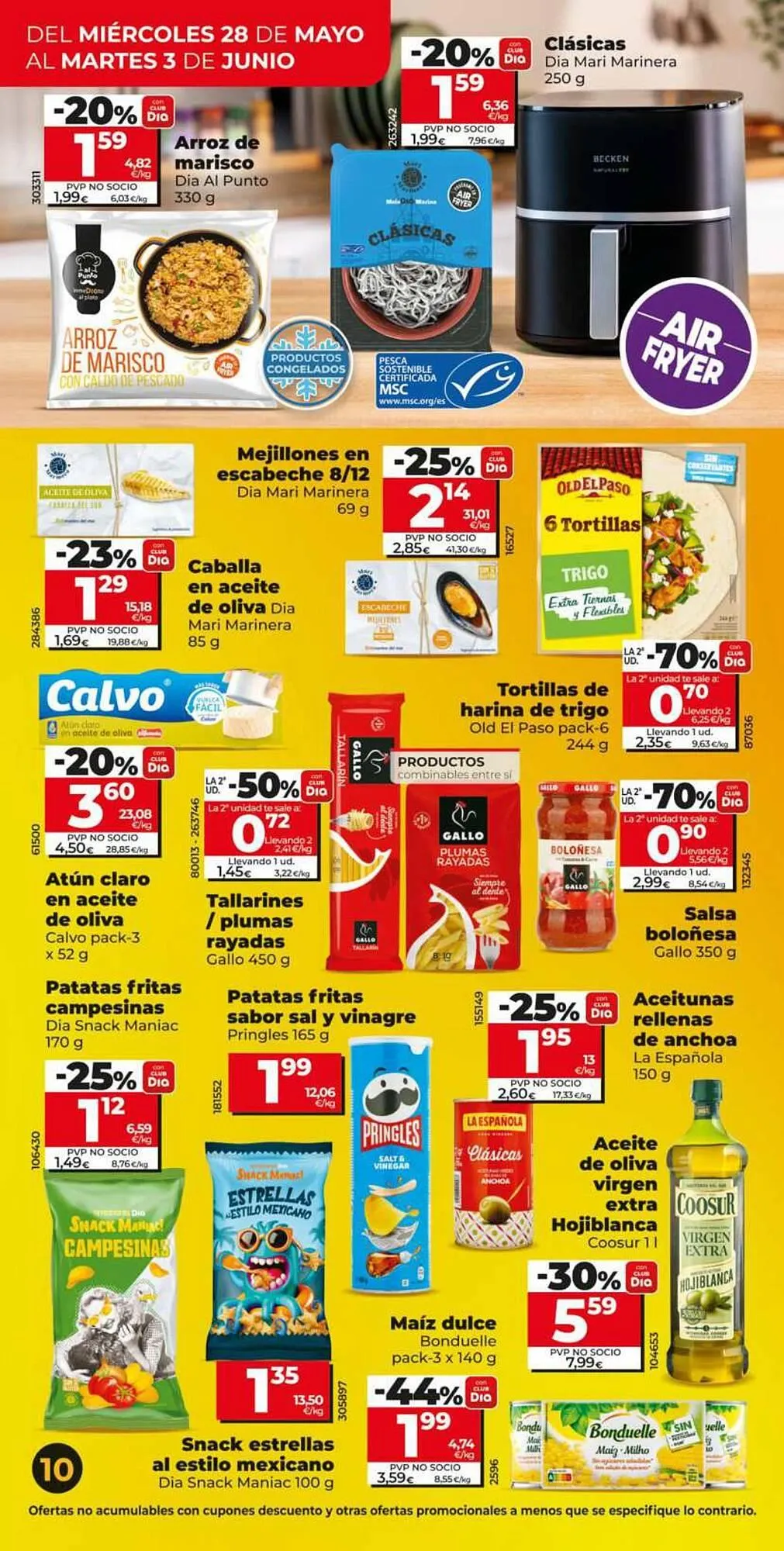 Catálogo de Folleto Maxi Dia 28 de mayo al 3 de junio 2025 - Página 10