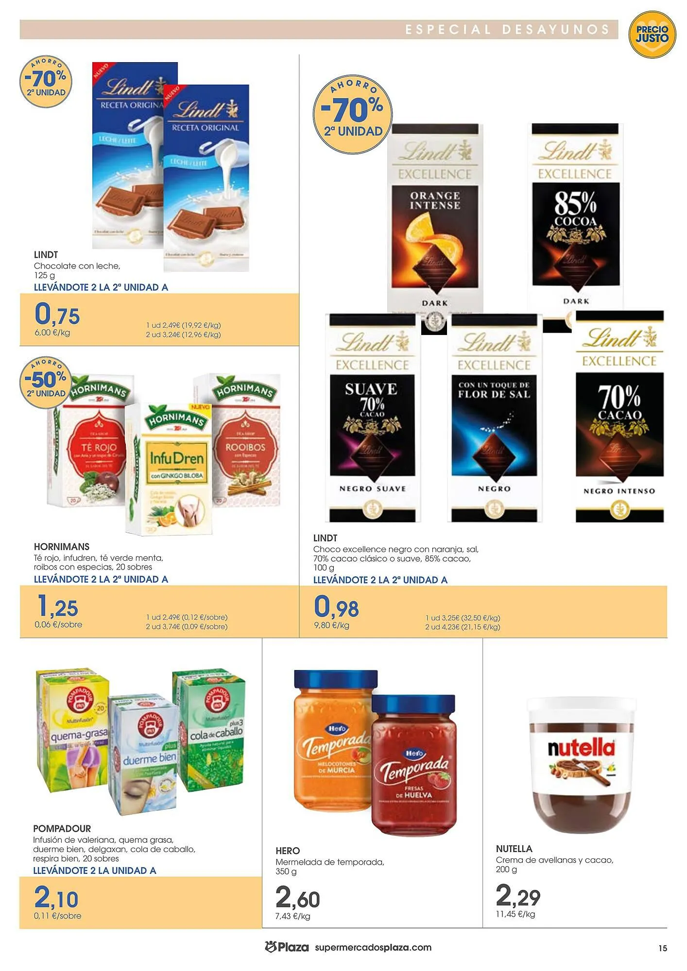 Catálogo de Folleto Supermercados Plaza 29 de febrero al 13 de marzo 2024 - Página 15