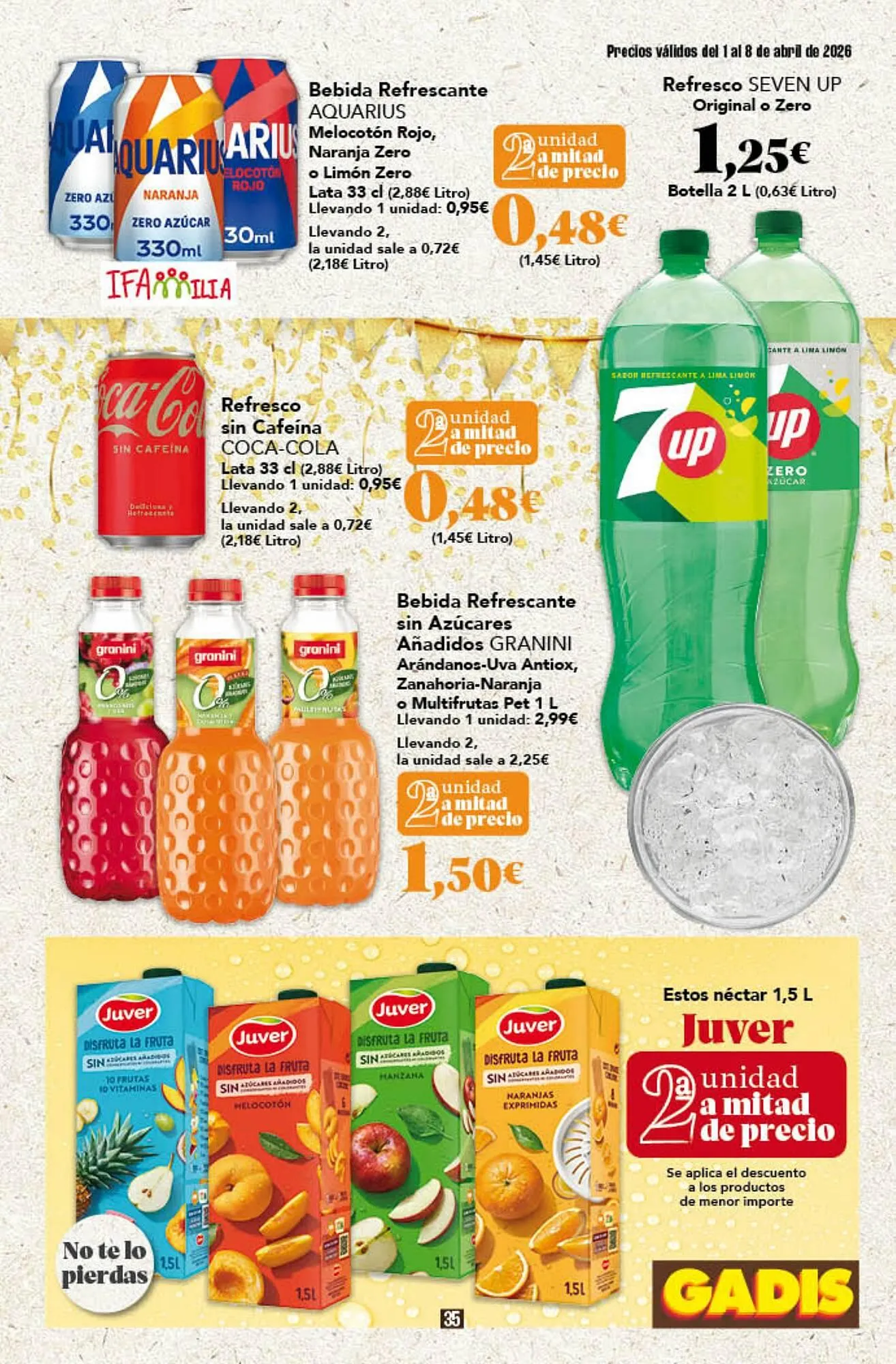 Catálogo de Folleto Gadis 1 de abril al 8 de abril 2026 - Página 35