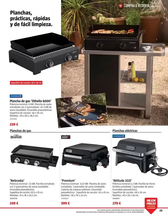 Catálogo de Barbacoas, cocinar al aire libre 8 de mayo al 6 de junio 2025 - Página 23