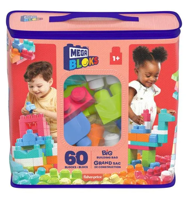 BOLSA 60 MEGABLOKS PARA CONSTRUIR