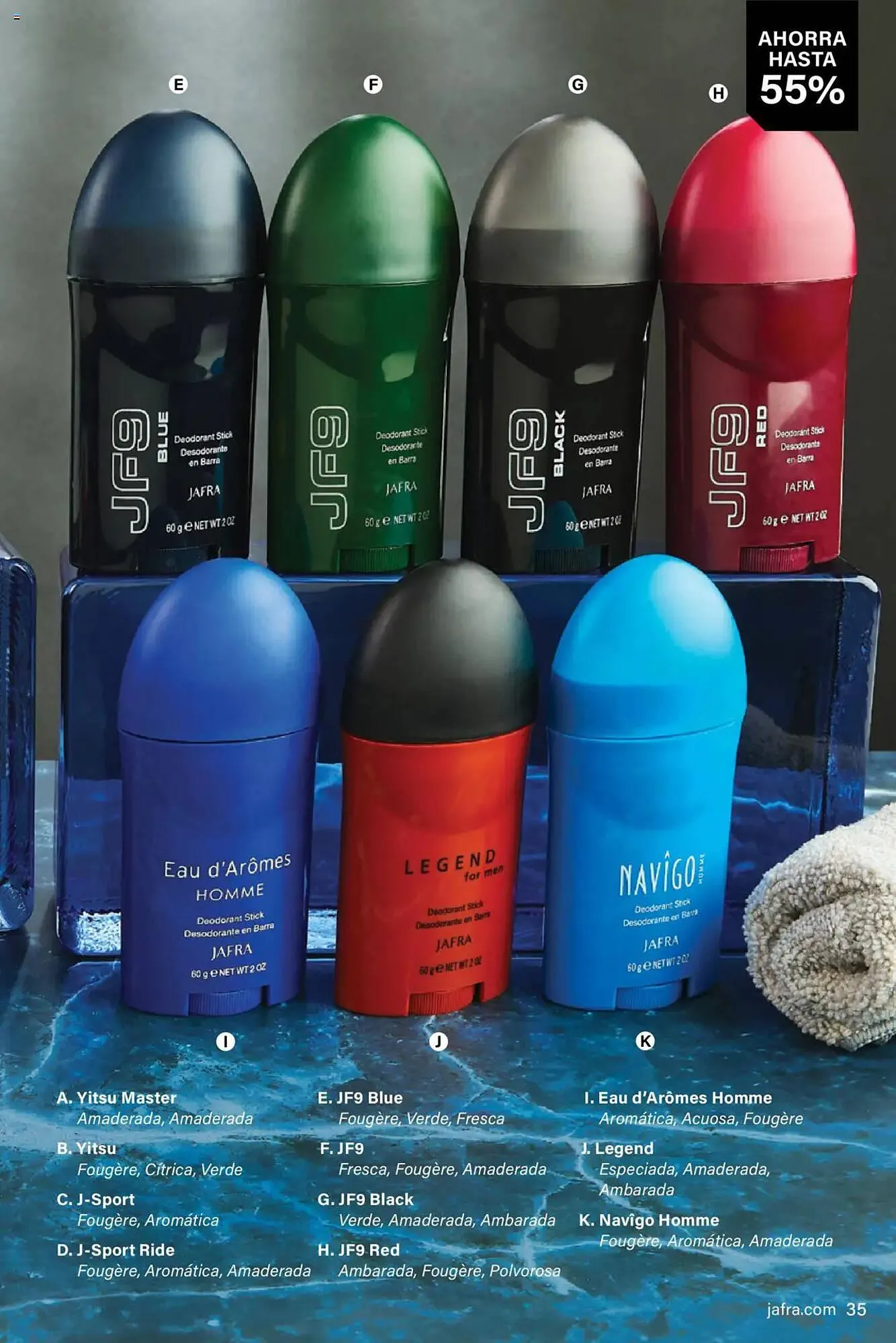 Catálogo de Folleto JAFRA 1 de mayo al 31 de mayo 2025 - Página 35