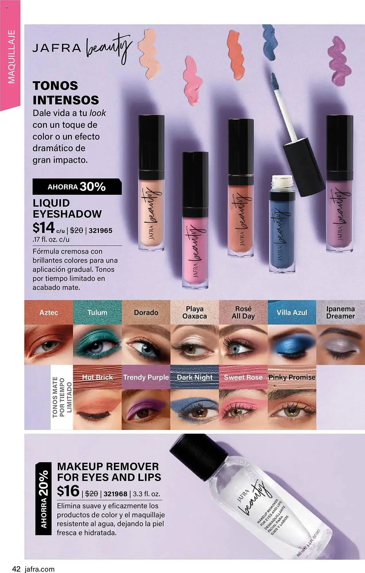 Catálogo de Folleto JAFRA 1 de mayo al 31 de mayo 2025 - Página 42