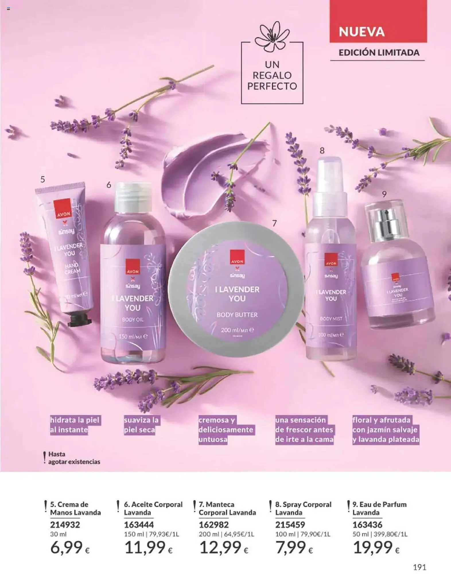 Catálogo de Folleto AVON 1 de agosto al 31 de agosto 2025 - Página 191