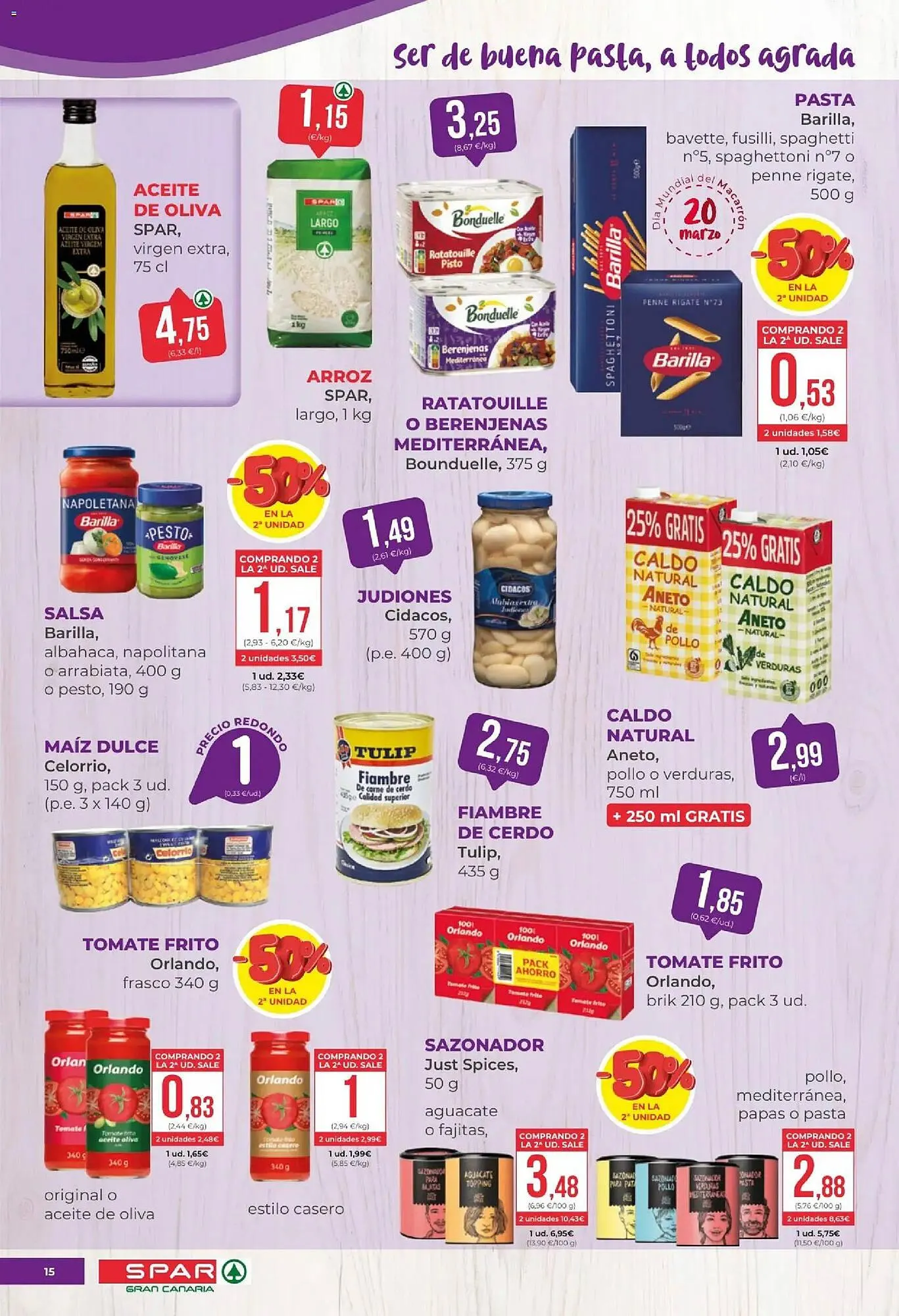 Catálogo de Folleto SPAR 20 de marzo al 30 de marzo 2026 - Página 15