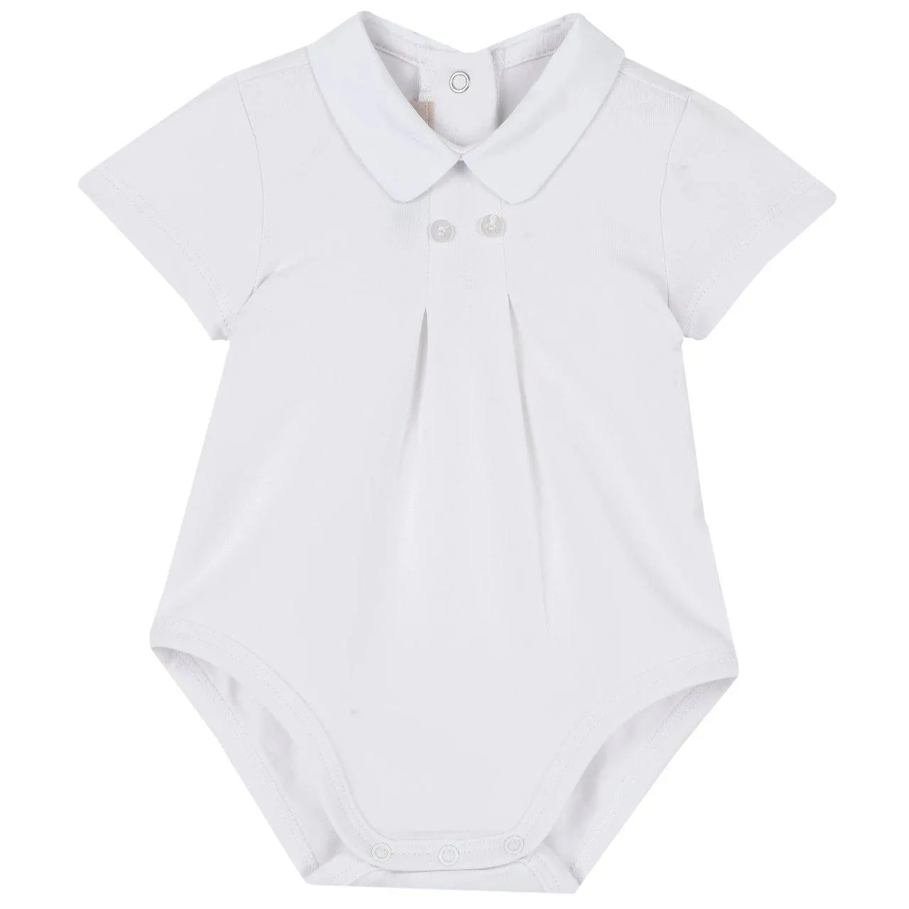 Body externo de punto con cuello - Algodón sostenible