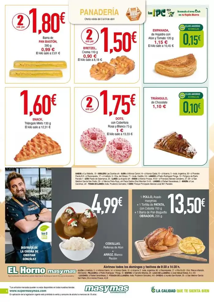 Catálogo de Oferta válida del 3 al 9 de abril 3 de abril al 9 de abril 2025 - Página 6