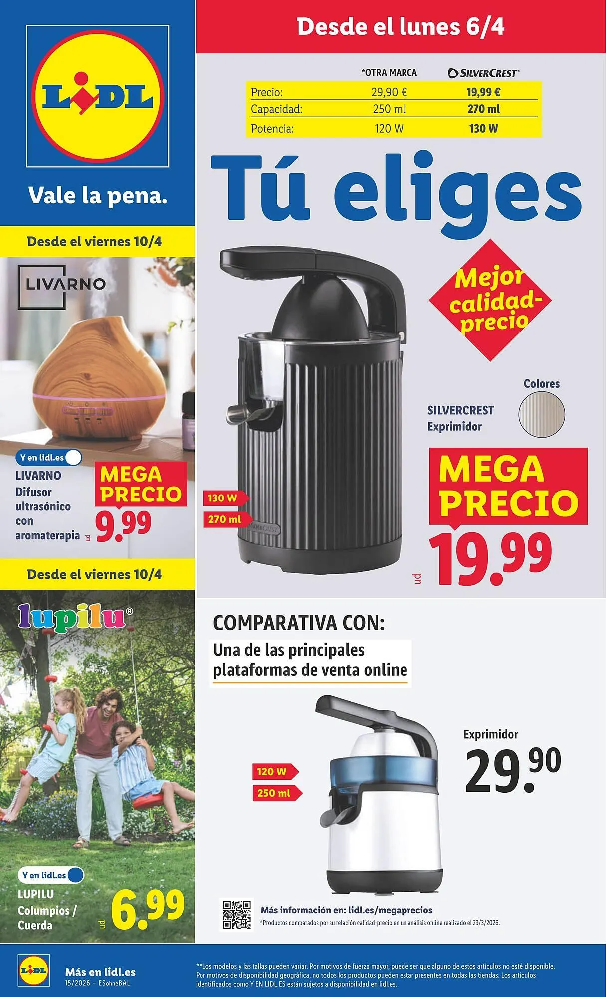 Catálogo de Catálogo Lidl 6 de abril al 12 de abril 2026 - Página 1