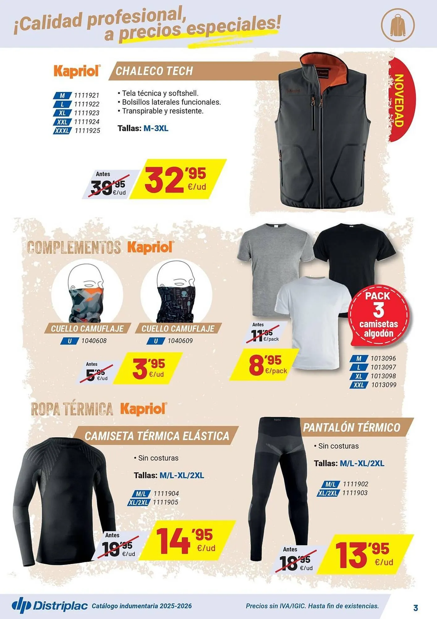 Catálogo de Folleto Distriplac 3 de diciembre al 31 de marzo 2026 - Página 3