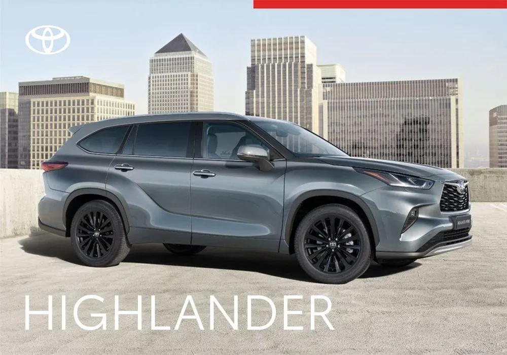 Catálogo de Catálogo SUV Toyota Highlander 26 de junio al 26 de junio 2025 - Página 1