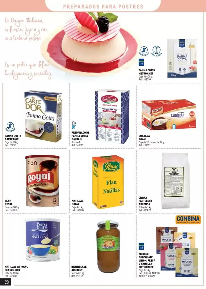 Catálogo de Especial Postres Canarias 4 de marzo al 31 de diciembre 2025 - Página 28