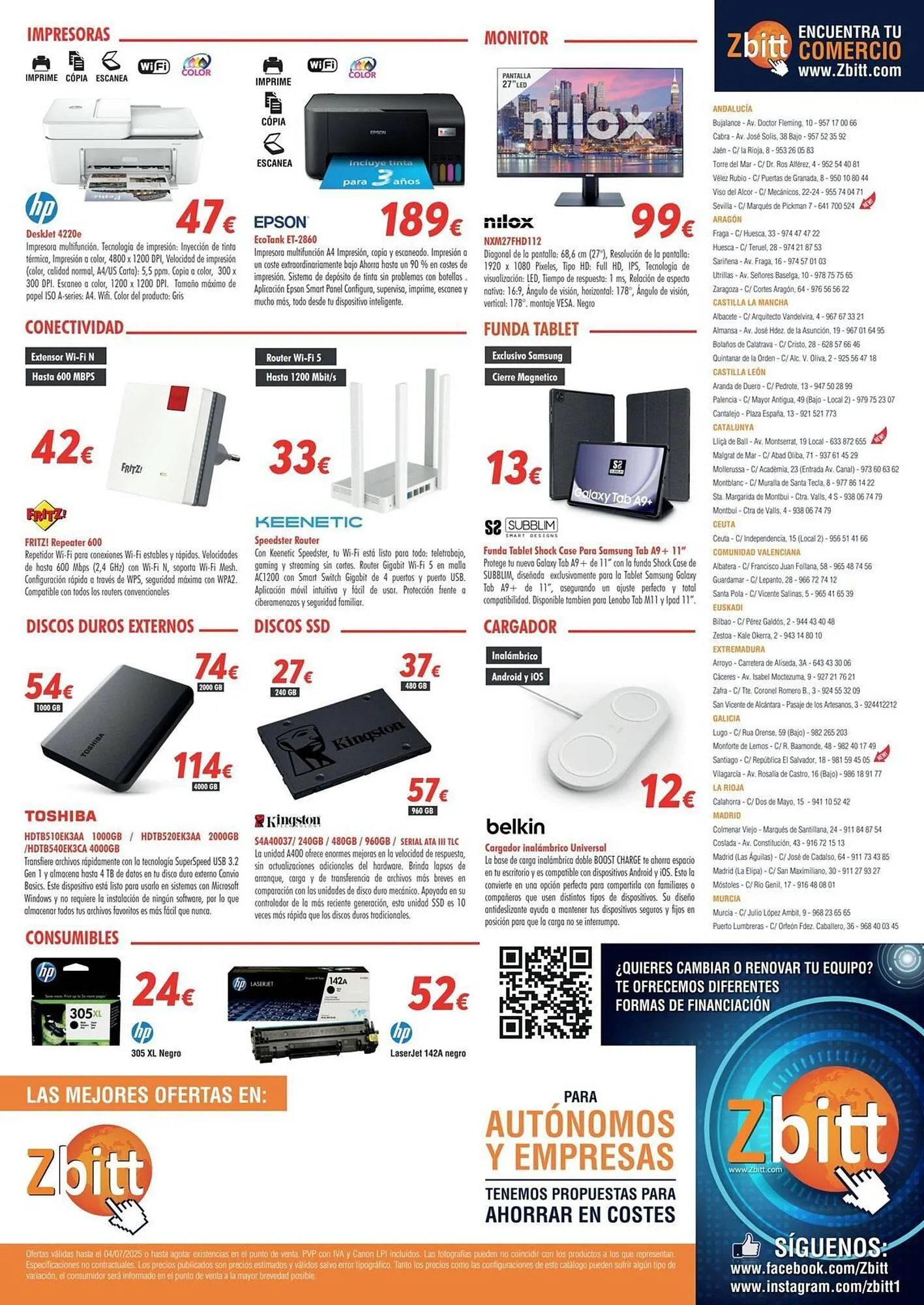 Catálogo de Folleto Zbitt 5 de junio al 4 de julio 2025 - Página 2