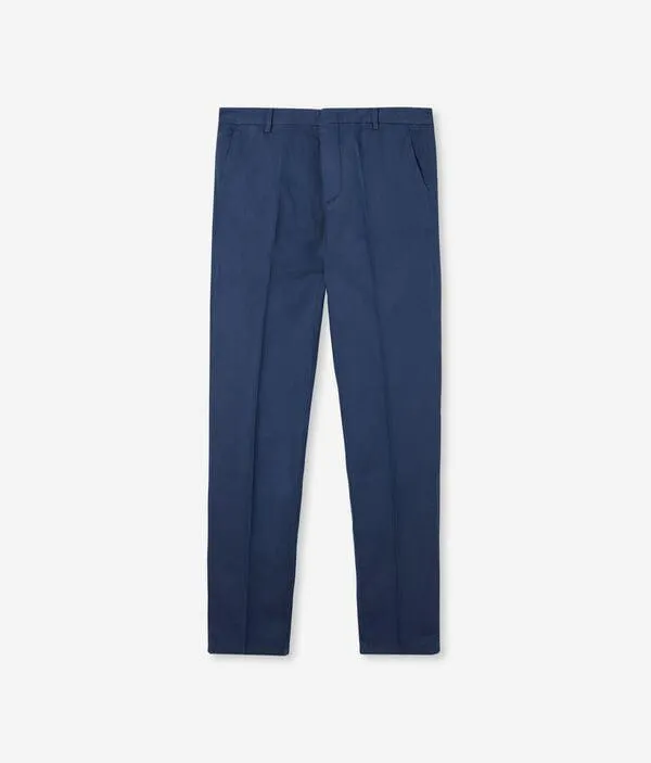 Pantalón chino de lino y algodón