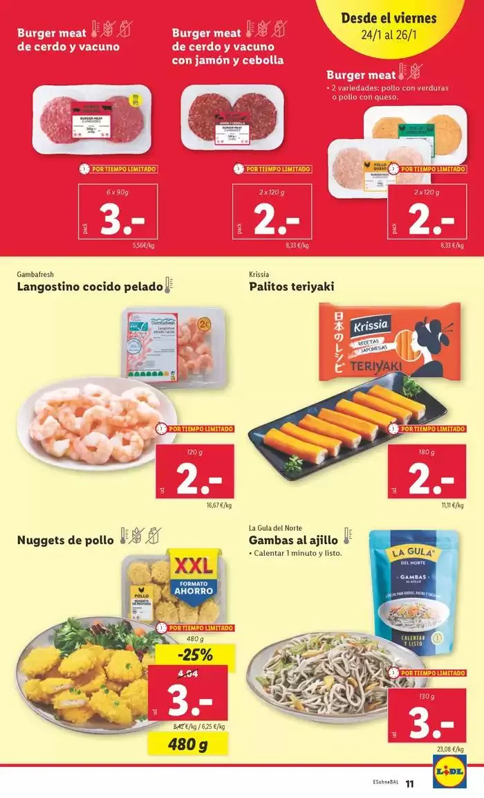 Catálogo de № 1 PRECIO - Ofertas válidas del 20/01 al 26/01 20 de enero al 26 de enero 2025 - Página 11