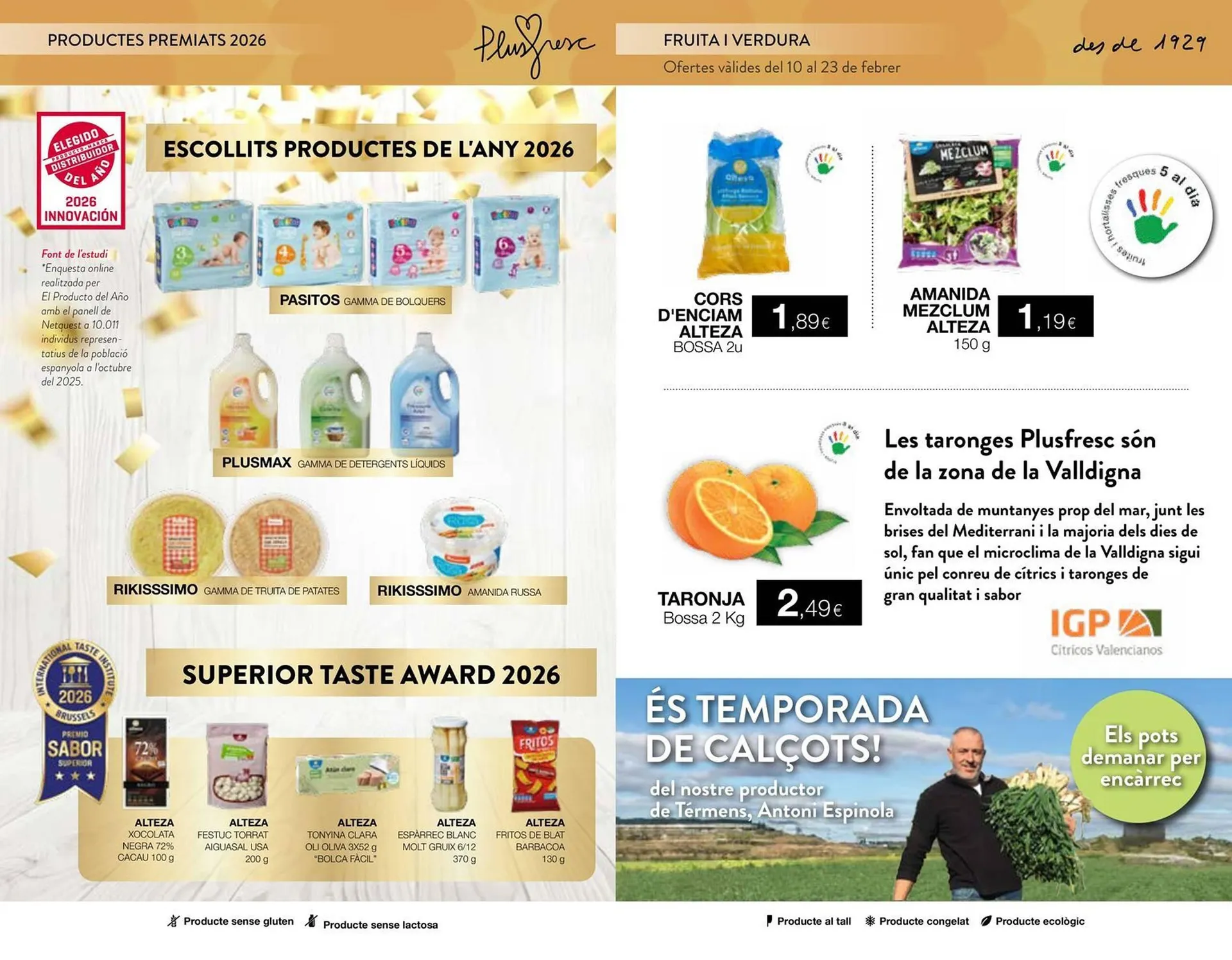 Catálogo de Folleto Plusfresc 10 de febrero al 23 de febrero 2026 - Página 8
