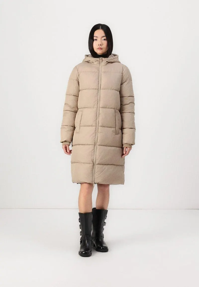 PCBEE NEW PUFFER - Abrigo de invierno - silver mink