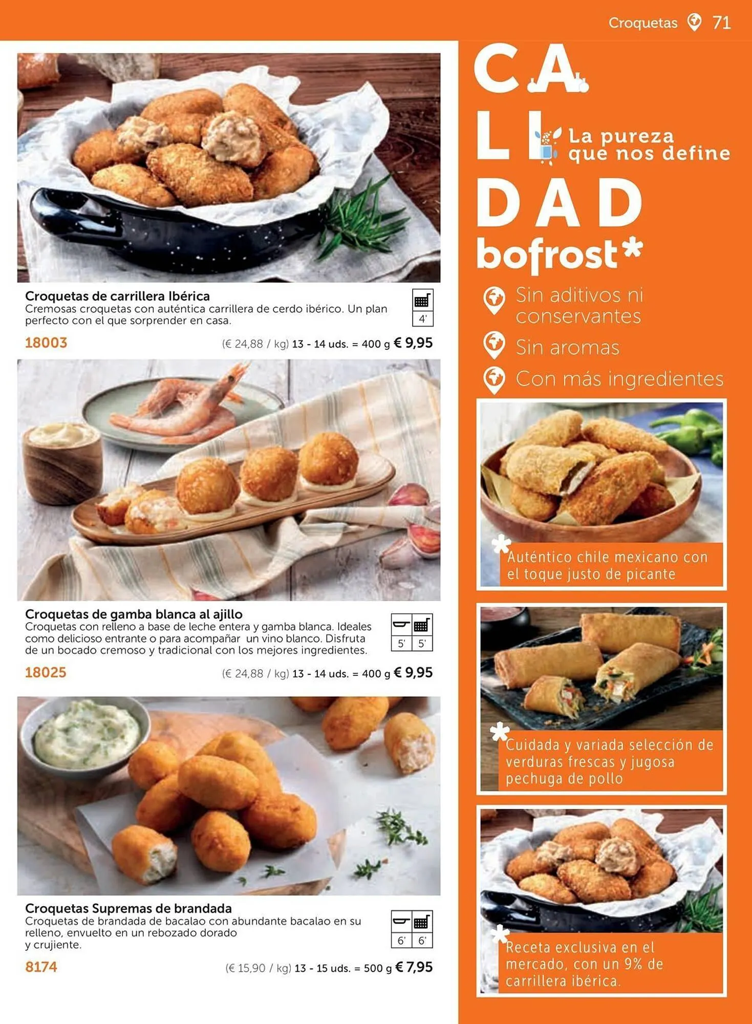 Catálogo de Catálogo Bofrost 15 de septiembre al 31 de diciembre 2025 - Página 71