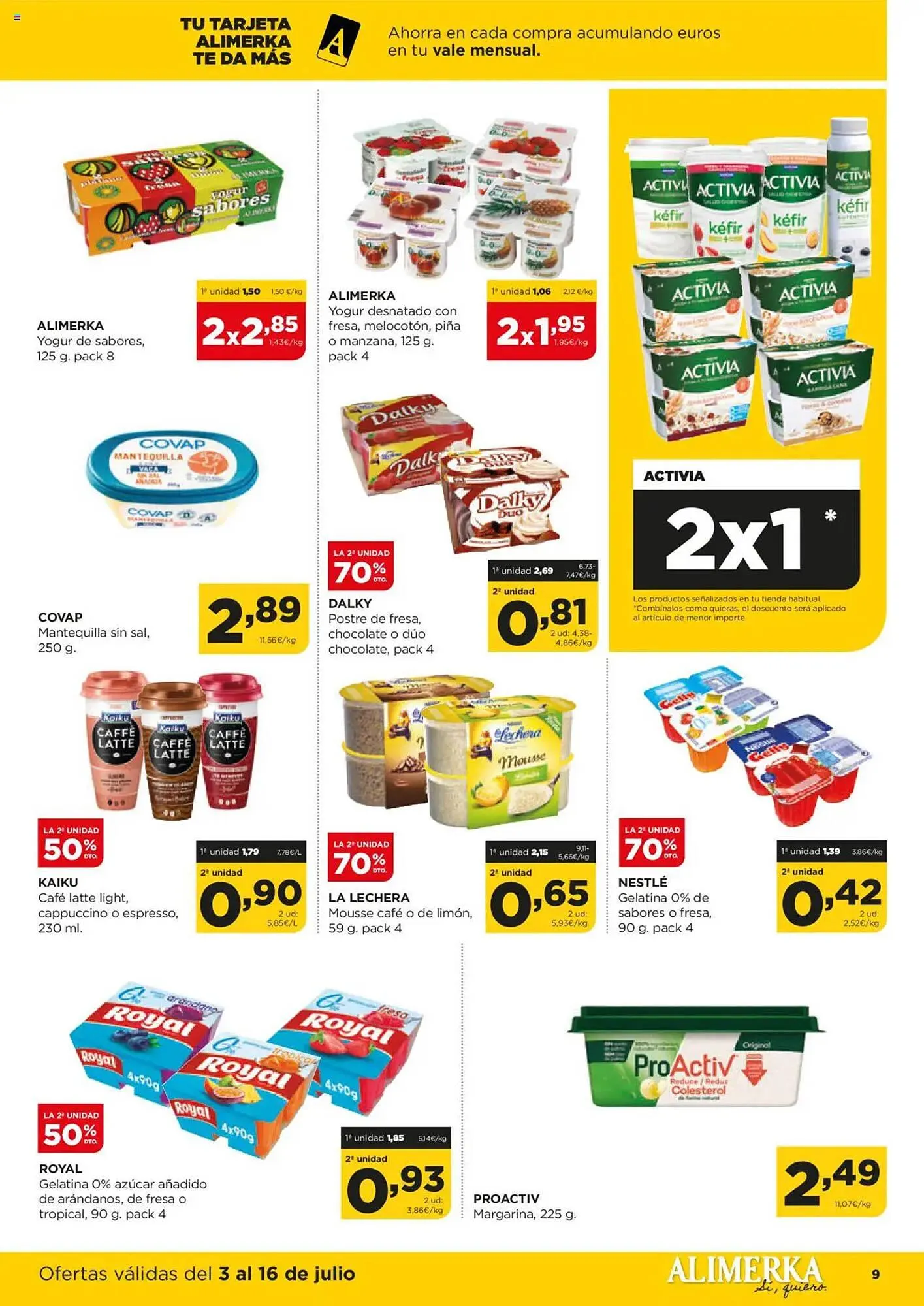 Catálogo de Folleto Alimerka 3 de julio al 16 de julio 2025 - Página 10