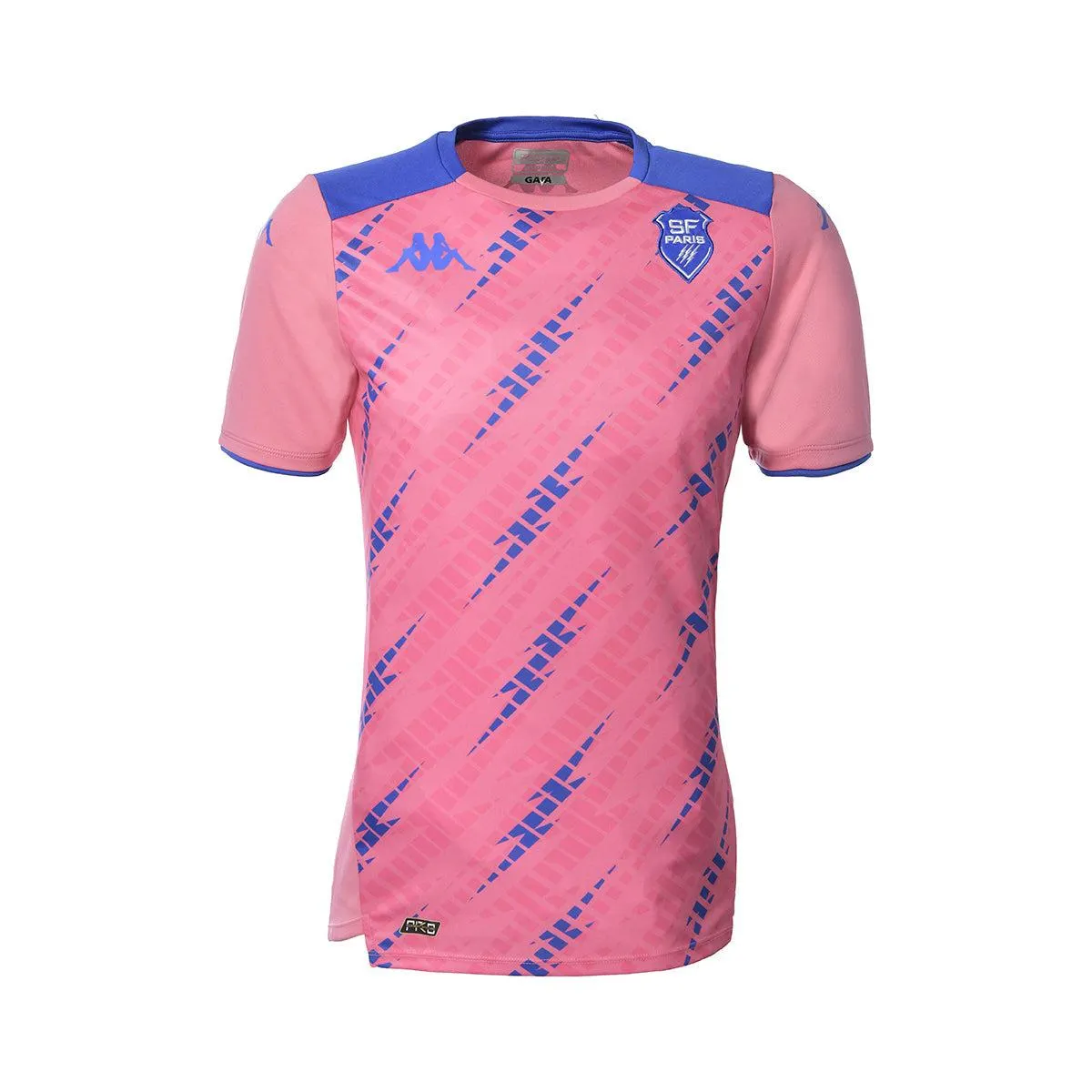 Camiseta de Juego Aboupret Pro 5 Stade Français Paris Rosa Hombre