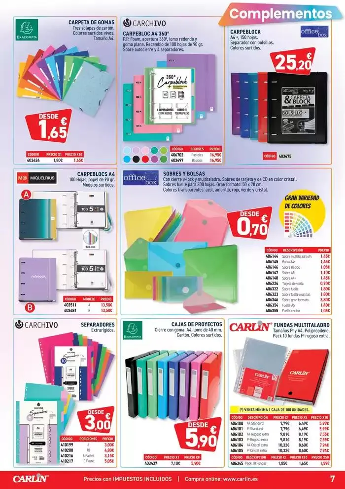 Catálogo de HIPER OFERTAS PAPELERÍA Nº5 21 de mayo al 30 de junio 2025 - Página 7