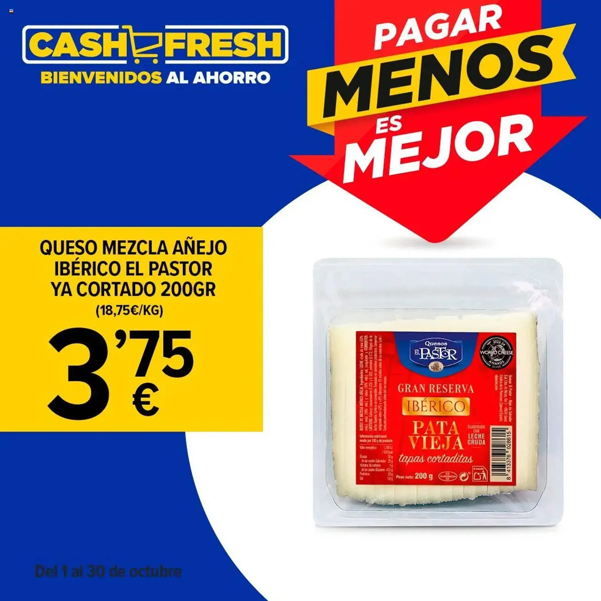 Catálogo de Folleto Cash Fresh 1 de octubre al 30 de octubre 2025 - Página 1