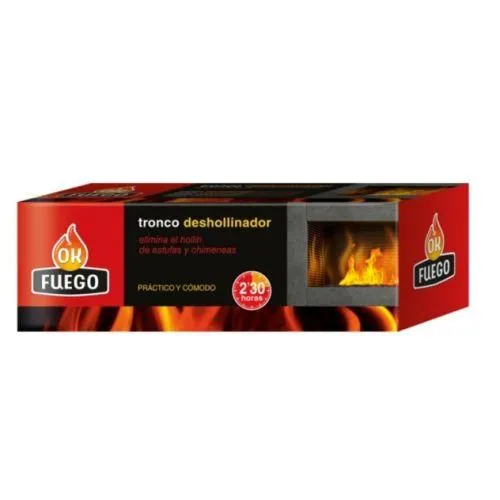 Deshollinador estufa leño 1,5kg ok fuego 102937