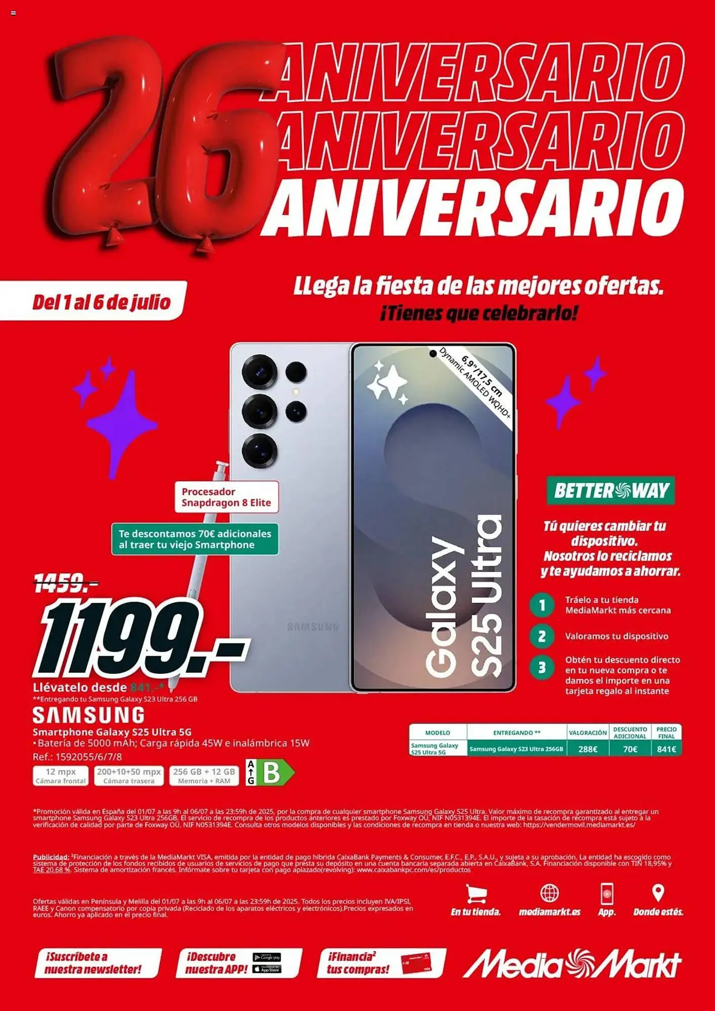 Catálogo de Folleto MediaMarkt 1 de julio al 6 de julio 2025 - Página 28