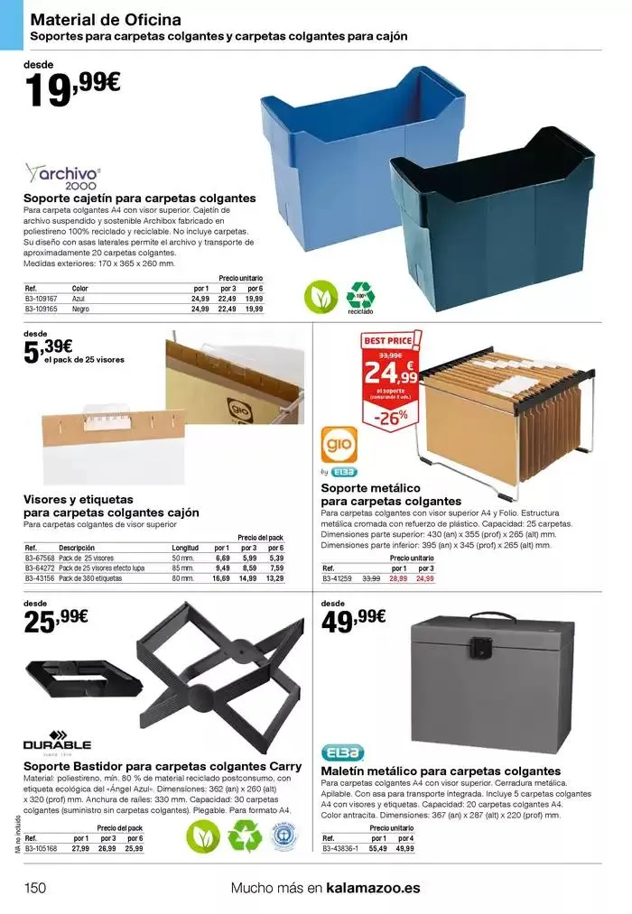 Catálogo de Staples Kalamazoo Catálogo General 9 de enero al 30 de septiembre 2025 - Página 150