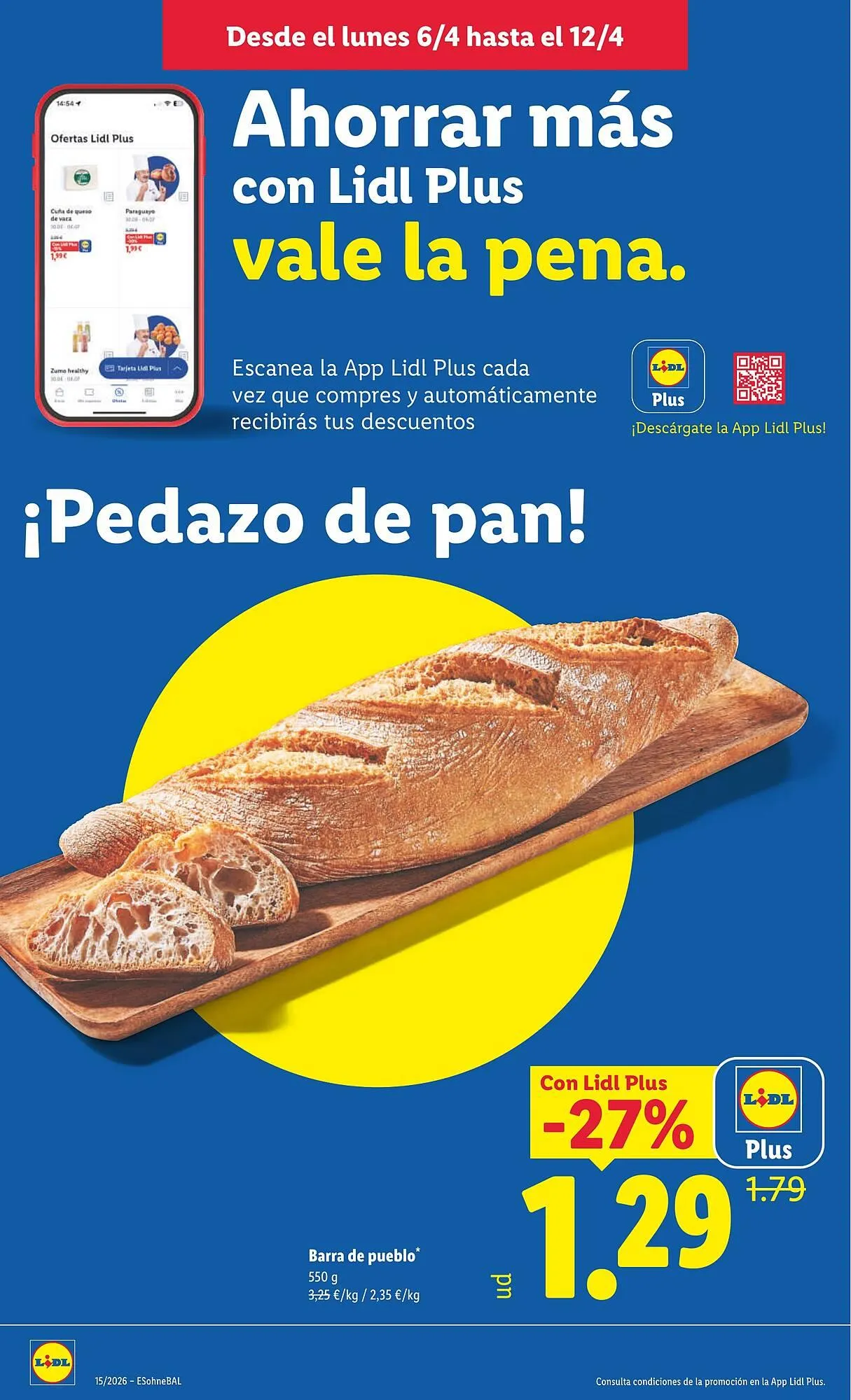 Catálogo de Catálogo Lidl 6 de abril al 12 de abril 2026 - Página 22