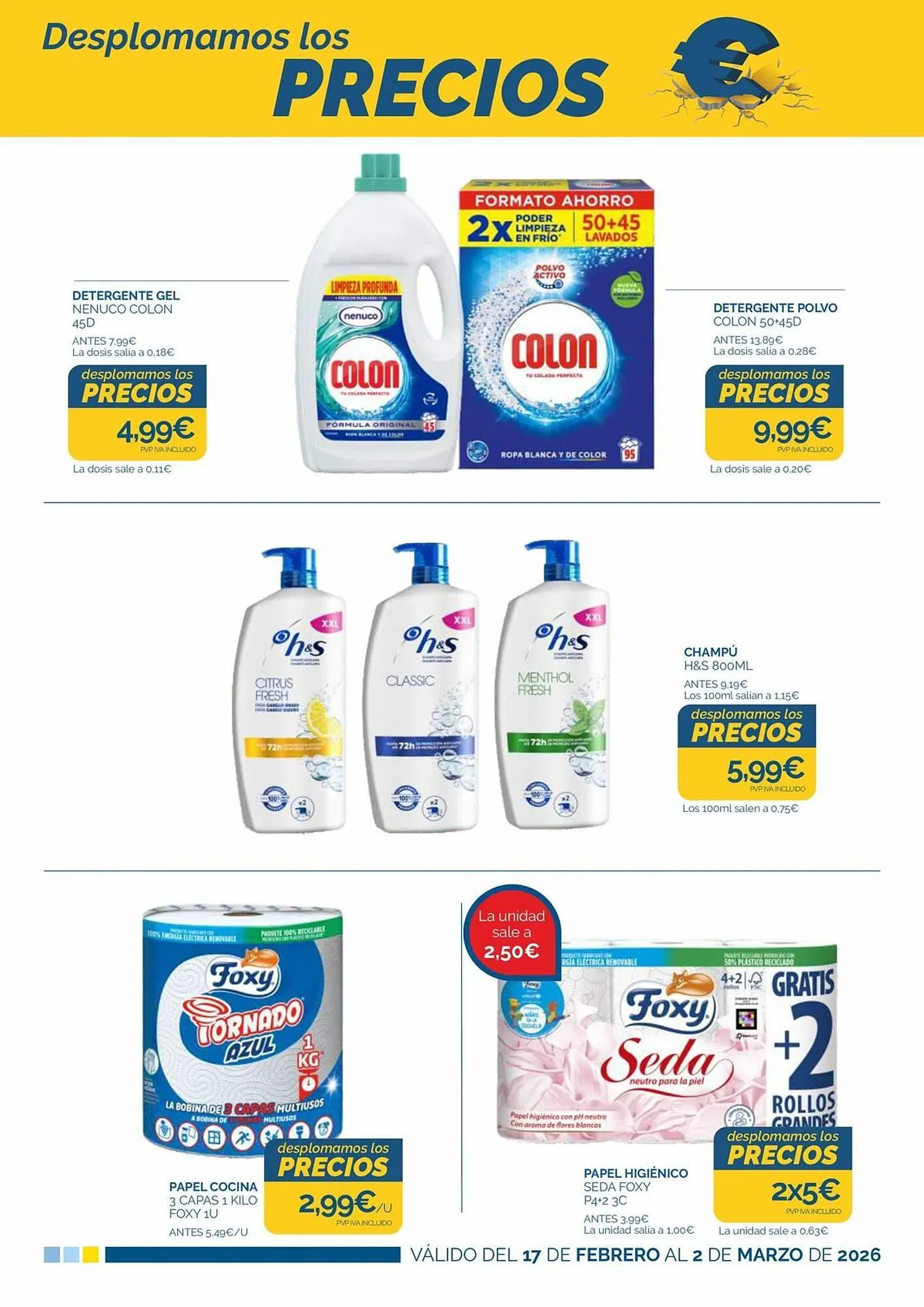 Catálogo de Folleto Supermercados La Despensa 17 de febrero al 2 de marzo 2026 - Página 7