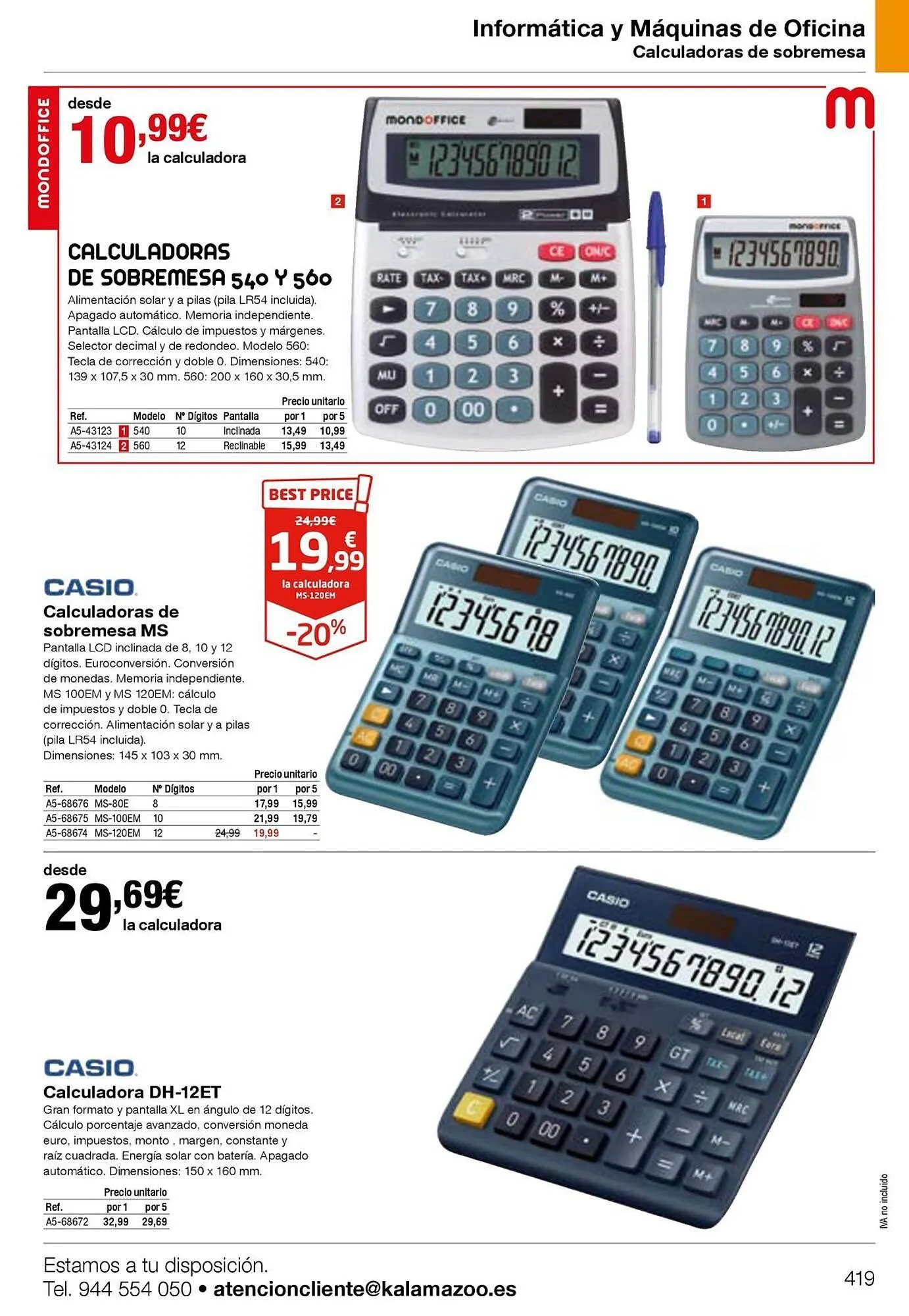 Catálogo de Folleto Staples Kalamazoo 19 de enero al 31 de diciembre 2026 - Página 419