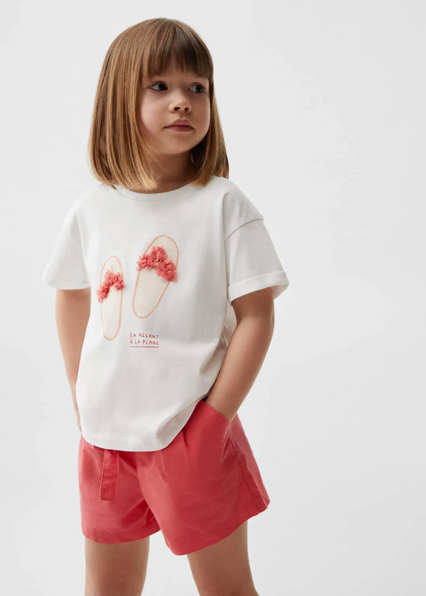 Camiseta estampada algodón