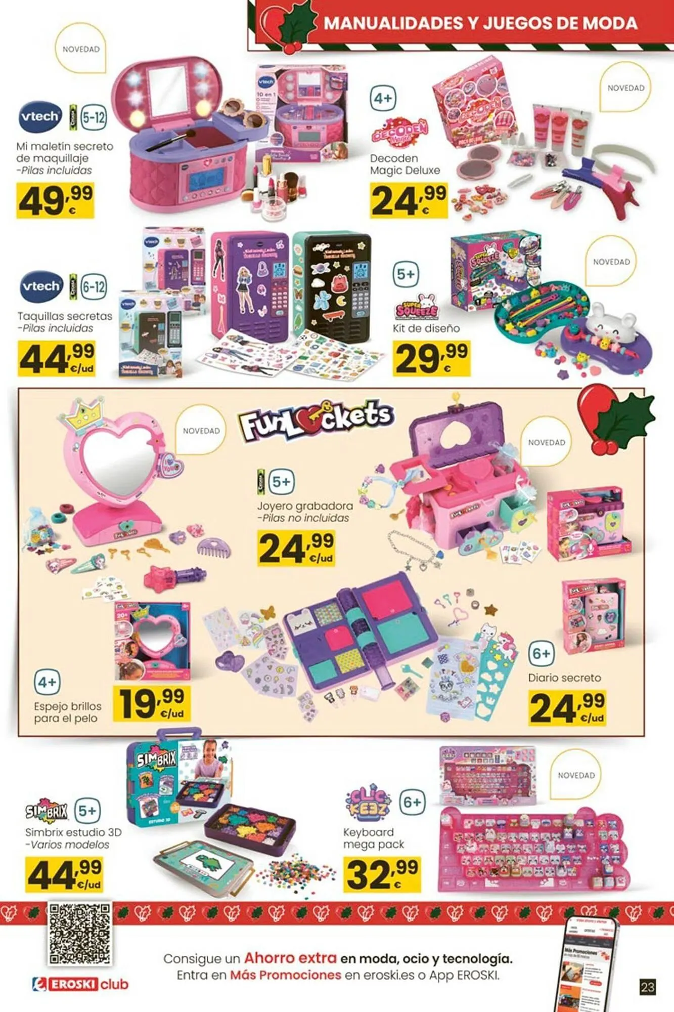 Catálogo de Folleto Eroski 6 de noviembre al 6 de enero 2026 - Página 23