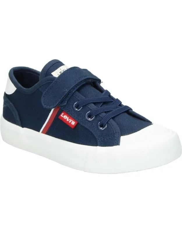 Zapatillas cómodo de niño LEVIS KIDS mission 2.0 color marino