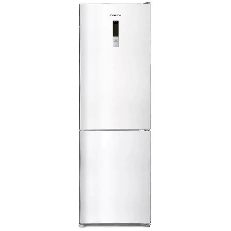 INFINITON Frigorifico Combi FGC-854B, 322 Litros, 185 cm, Inverter, No Frost Total, D, Blanco