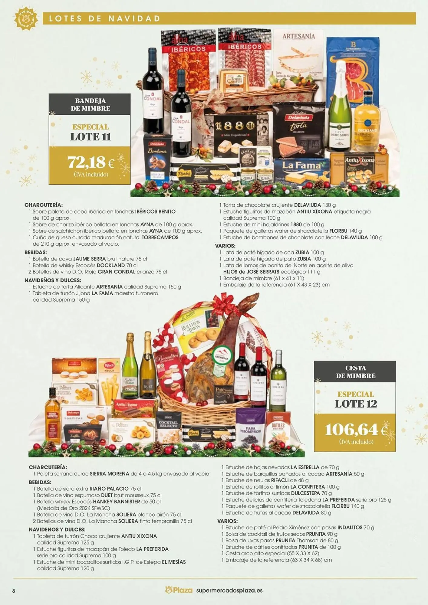 Catálogo de Folleto Supermercados Plaza 20 de octubre al 31 de diciembre 2025 - Página 8