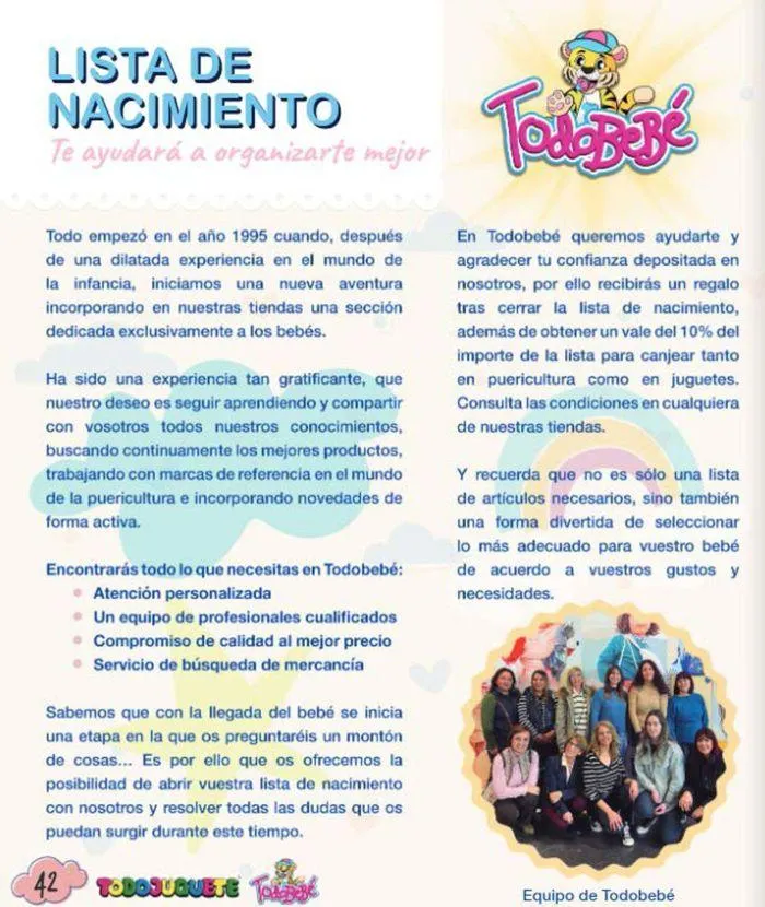 Catálogo de Guia del bebe 15 de agosto al 31 de mayo 2025 - Página 42