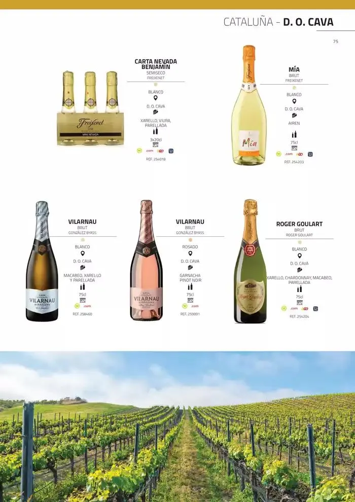 Catálogo de Catálogo Vinos 2025 23 de diciembre al 31 de marzo 2025 - Página 75
