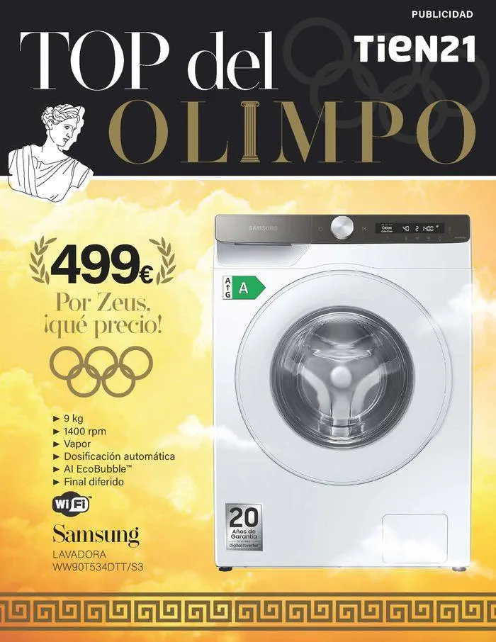 Catálogo de Folleto Top del Olimpo Tien 21 26 de julio al 10 de agosto 2024 - Página 1