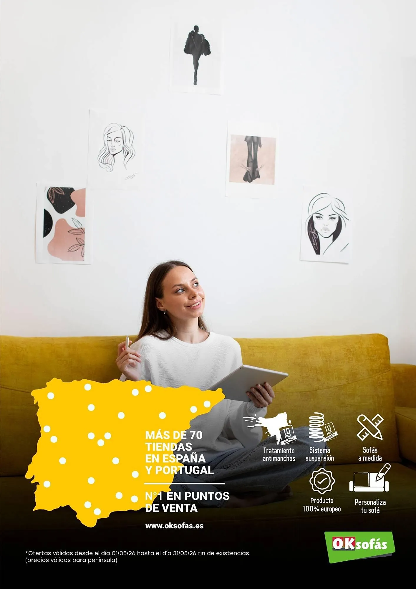 Catálogo de Folleto OKSofas 8 de mayo al 31 de mayo 2026 - Página 10
