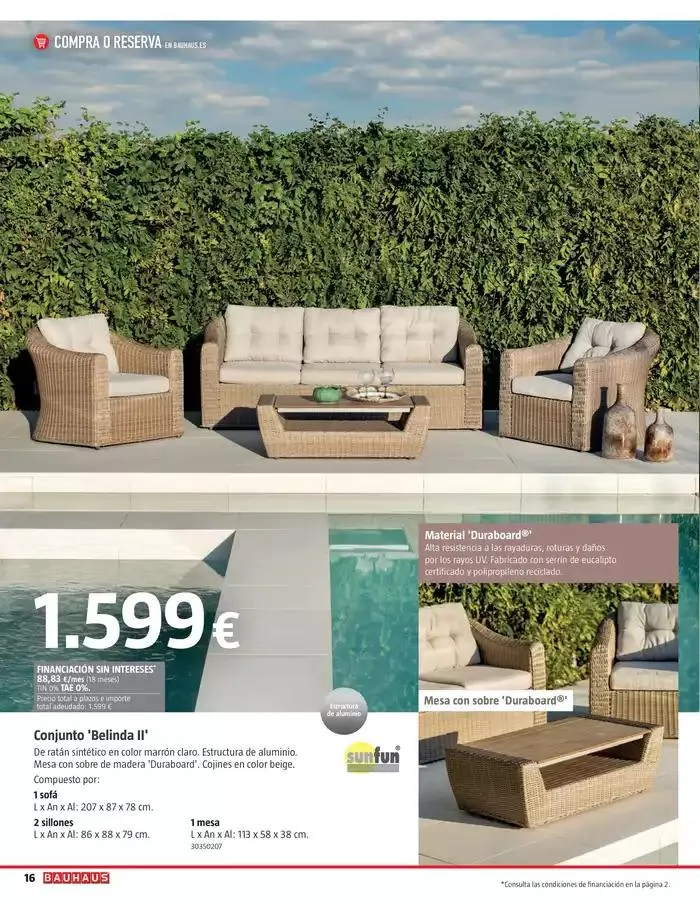 Catálogo de VERANO. Jardín, terraza, balcón. 26 de marzo al 20 de abril 2025 - Página 16