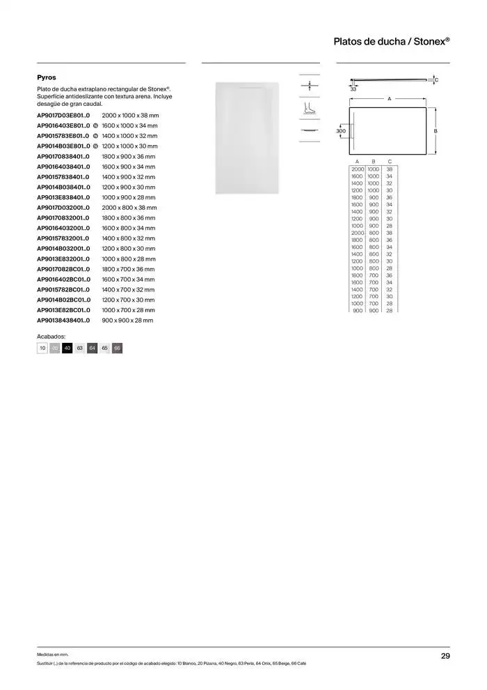 Catálogo de Platos de Ducha, Bañeras y Mamparas 9 de enero al 31 de diciembre 2025 - Página 31
