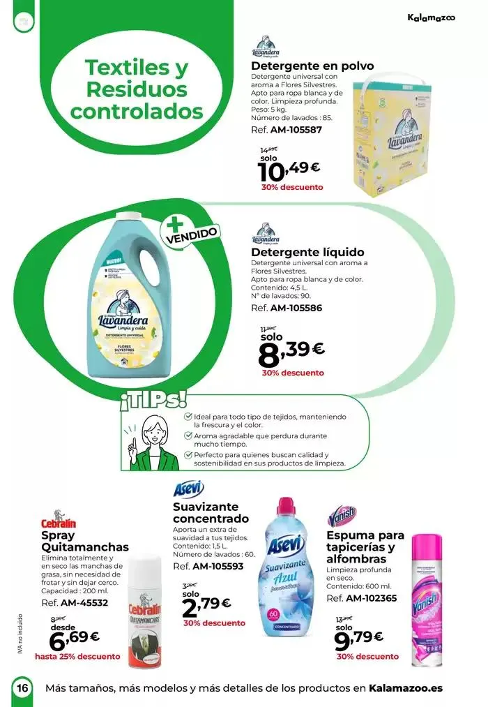 Catálogo de Staples Kalamazoo Higiene y Limpieza 8 de marzo al 4 de abril 2025 - Página 16