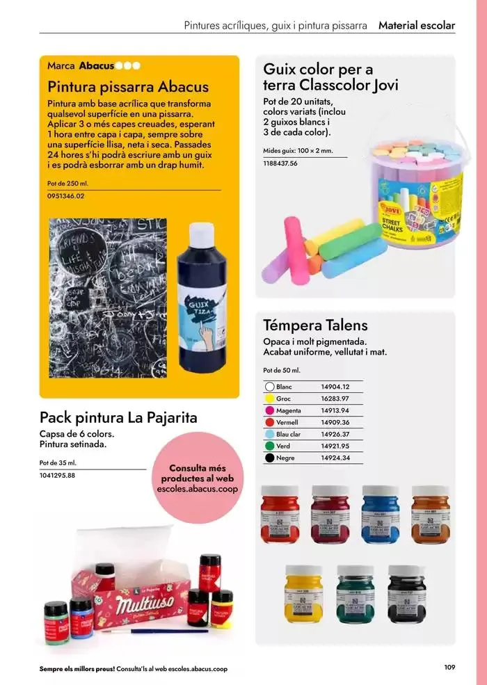 Catálogo de Catàleg Escolar 2025-2026 6 de mayo al 31 de diciembre 2026 - Página 111