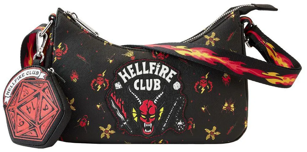 "Loungefly - Hellfire Club" Mochila Bandolera multicolor de Stranger Things