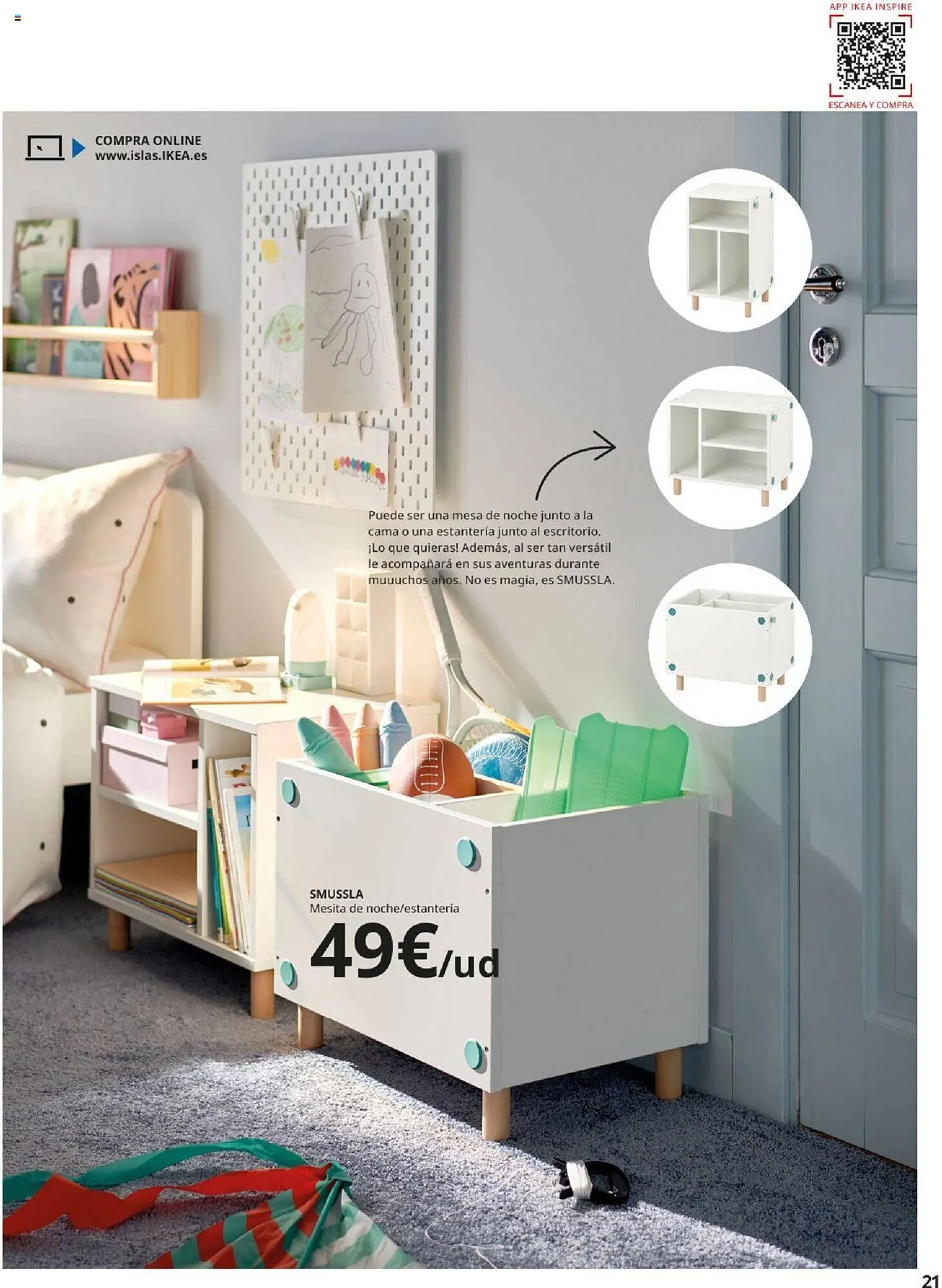 Catálogo de Folleto Almacenaje Infantil IKEA 18 de septiembre al 31 de enero 2025 - Página 21