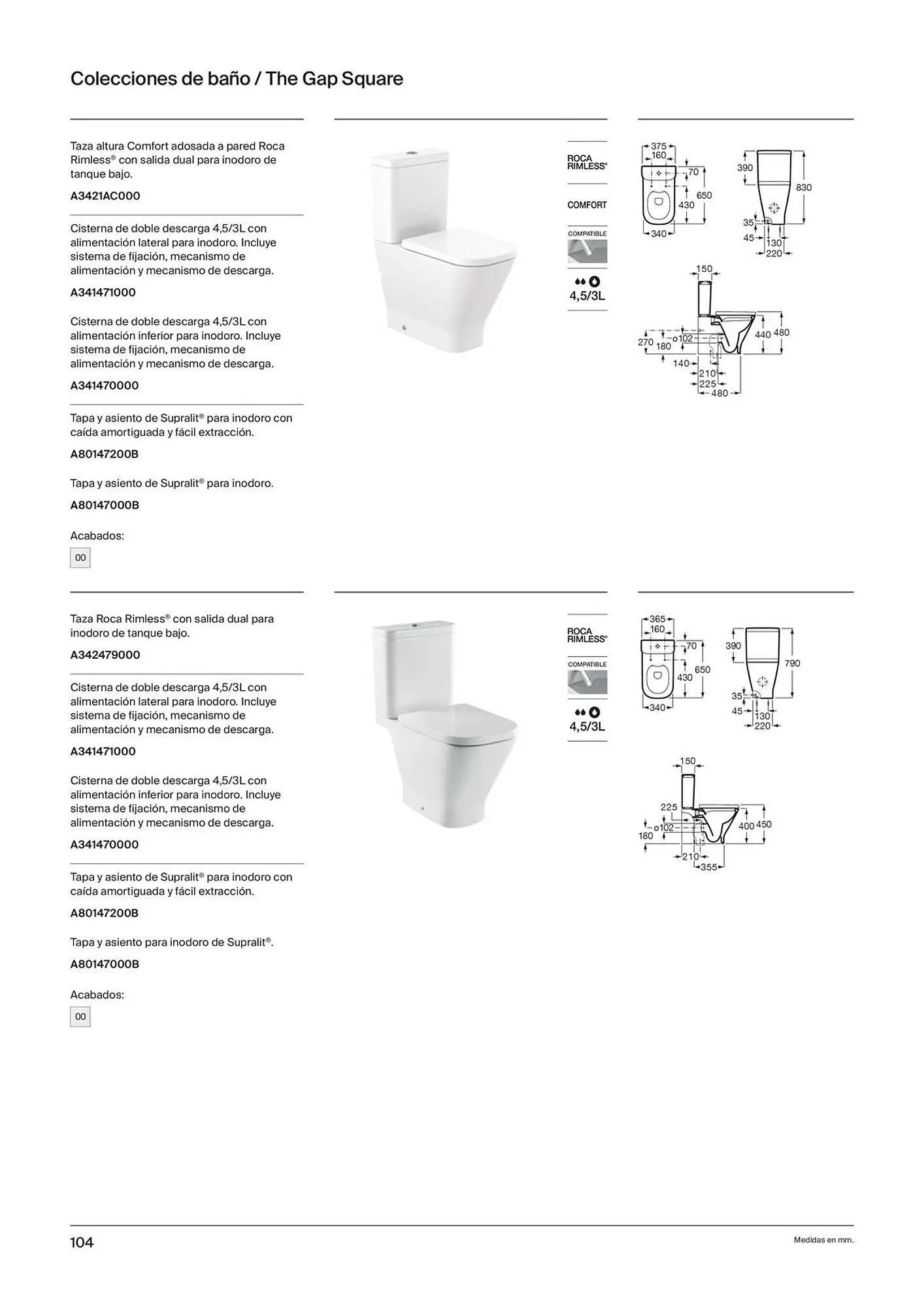 Catálogo de Folleto Roca 21 de noviembre al 31 de diciembre 2023 - Página 106